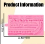 Ламбет стил голям силиконов молд форма шоколад фондан за декорация на торта , снимка 3