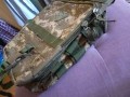 Чанта маскировъчен промазан плат каки Маркова нова на Army UA 28x22x11 cm с много прегради, снимка 3