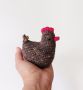 Великденска декорация, плетени кокошки, играчки ръчна изработка , снимка 3