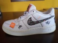 ПРОМО Nike Air Forse 1 Just Do It Paik Jdi Номер 37,5 Стелка 23,5 см. 100% Оригинални Внос от Англия, снимка 1