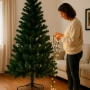 Коледна елха с естествен вид и лесен монтаж - 180см, снимка 4