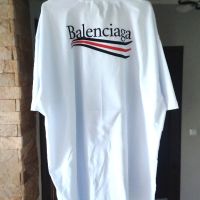 Balenciaga тениски ,бяла тениска , снимка 2 - Тениски - 45891349