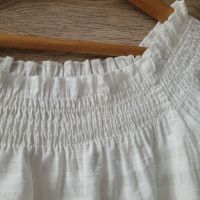 Бяла блуза RESERVED , снимка 5 - Корсети, бюстиета, топове - 45614207
