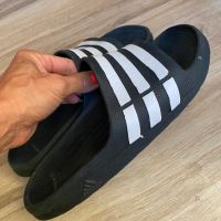 Оригинални черни спортни чехли Adidas ! 37 н, снимка 2 - Чехли - 45088498