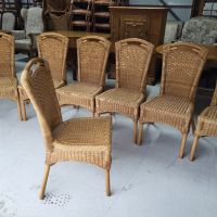 Комплект от 7 стола ратан, снимка 7 - Градински мебели, декорация  - 45455195