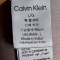 Calvin Klein L/G Светло кафяво/сиво спортен сутиен , снимка 7 - Бельо - 45312829
