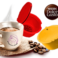 2 броя Кафе капсули за многократна употреба за кафемашини Долче Густо , снимка 2 - Други - 36579435