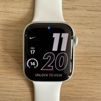 Apple Watch 8 45mm LTE Silver, снимка 1 - Смарт часовници - 45982351