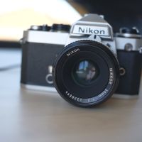 Nikon Nikkor 50mm f2 ръчнофокусен твърд обектив, снимка 6 - Обективи и филтри - 45289511
