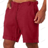 Нов стил мъжки къси три четвърти ежедневни панталони с шнур, 9цвята , снимка 15 - Къси панталони - 45163464