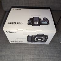 продавам тяло за фотоапарат Canon EOS 70D, снимка 4 - Фотоапарати - 45158301
