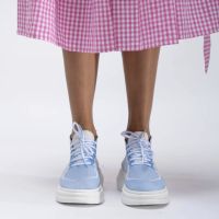 Дамска модерни обувки MAGZA❤️ текстилни кецове"Пролет-лято" , снимка 5 - Кецове - 45716756