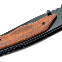 Сгъваем нож Smith & Wesson Wood 1136969, снимка 2 - Ножове - 45019351