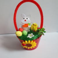 Великденска кошница, снимка 1 - Декорация за дома - 45028053