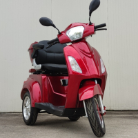 Луксозна едноместна електрическа триколка модел VISTA T408 цвят бордо

, снимка 2 - Мотоциклети и мототехника - 44936381