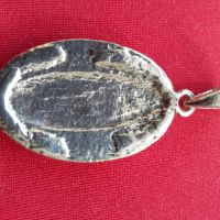 Сребърна брошка, снимка 2 - Колиета, медальони, синджири - 45505964