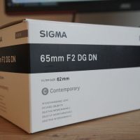 Sigma 65mm f/2 DG DN Sony - Zeiss 55mm f/1.8 Еквивалент, снимка 3 - Обективи и филтри - 45297697