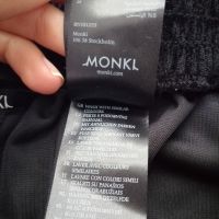 Monki нова дамска кадифена пола с висока талия р-р S-M, снимка 6 - Поли - 45092356