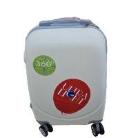 Куфар за ръчен багаж SUPER LIGHT 55x36x22: "360 градуса колела , тежи 1.5кг.Твърдо покритие"", снимка 7 - Куфари - 45747107