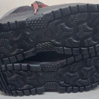 Мъжки непромокаеми туристически обувки за преходи sh100, черни, снимка 7 - Мъжки боти - 45160307