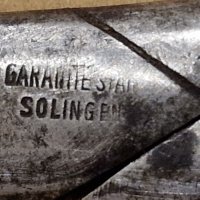 Рядка старовремска ножица Солинген за прорязане  на илици с регулатор, снимка 5 - Антикварни и старинни предмети - 45471861