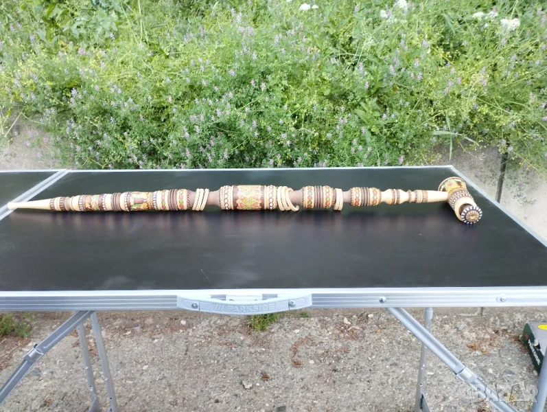 Дървен чибук,цигаре., снимка 1