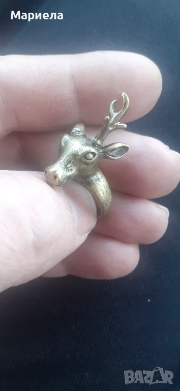 Бронзов пръстен , снимка 1