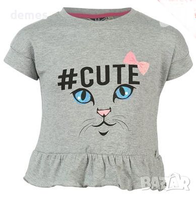 Детска тениска Lee Cooper размер 13 в бяло и черни точки, нова, снимка 1