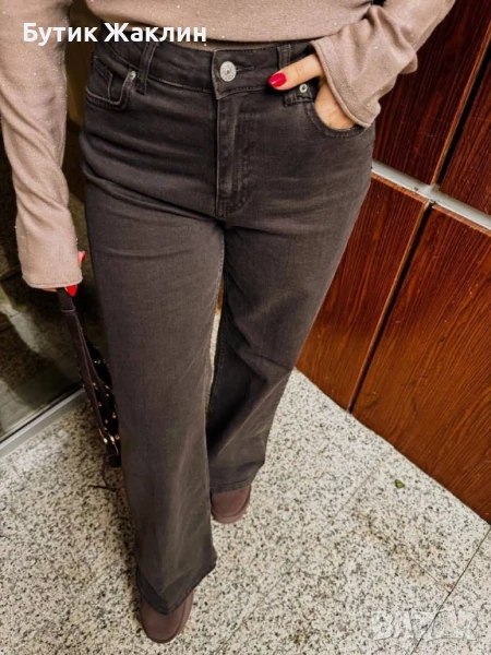 Кафяви дънки, снимка 1