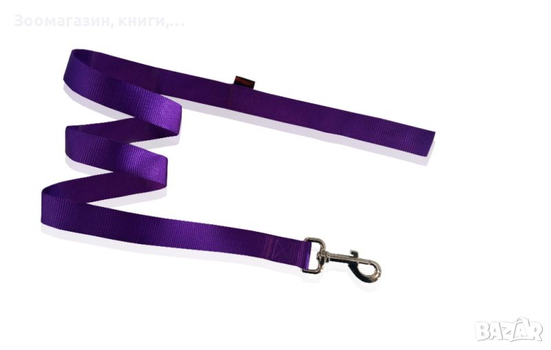 Нагръдник за куче лилав XS 1.0 x 120 см Pet Interest Single Layer Leash Purple 3315-XS, снимка 1