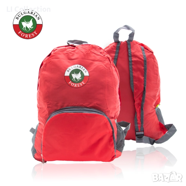 Раница - в различни цветове - черен, червен и черен, снимка 1