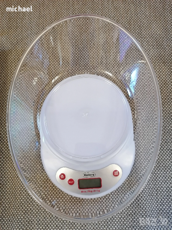 Кухненска везна Rosberg R51651B, снимка 1