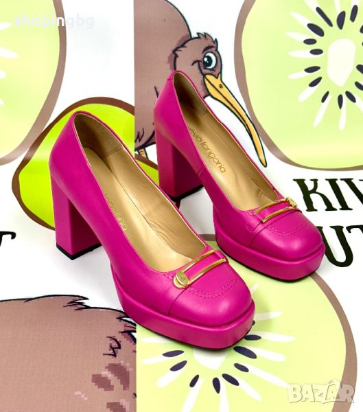 Обувки на ток и платформа Eva Longoria, снимка 1