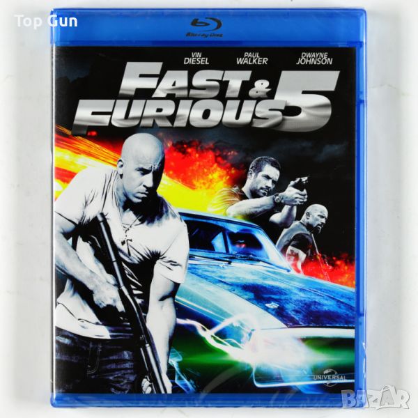 Блу Рей Бързи и Яростни 5 Удар в Рио / Blu Ray Fast Five, снимка 1