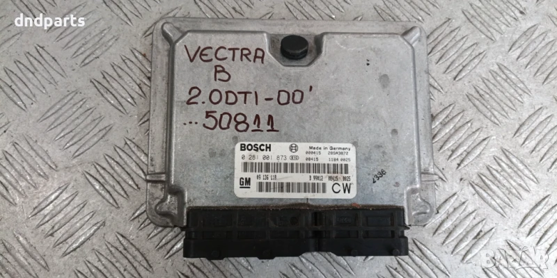 Компютър Opel Vectra B 2.0DTi 2000г. 0281001873 09136118 , снимка 1
