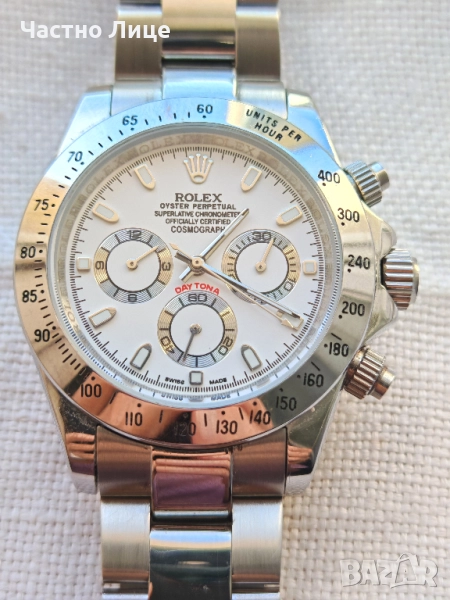 Разкошен Мъжки Ръчен Автоматичен Часовник ROLEX DAYTONA, снимка 1