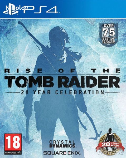 Rise of the Tomb Raider - 20 Year Celebration PS4 (Съвместима с PS5), снимка 1