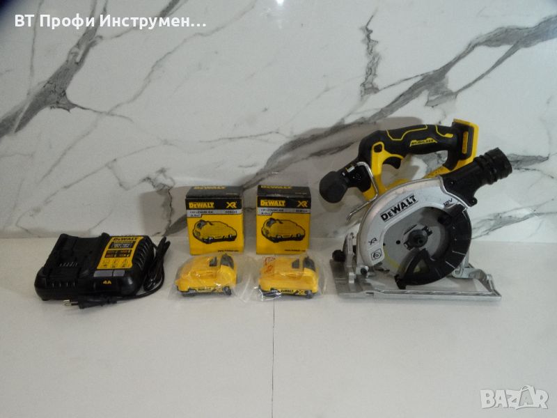 Dewalt DCS 512 / 2 x 3.0 Ah - Компактен акумулаторен циркуляр 12 V, снимка 1