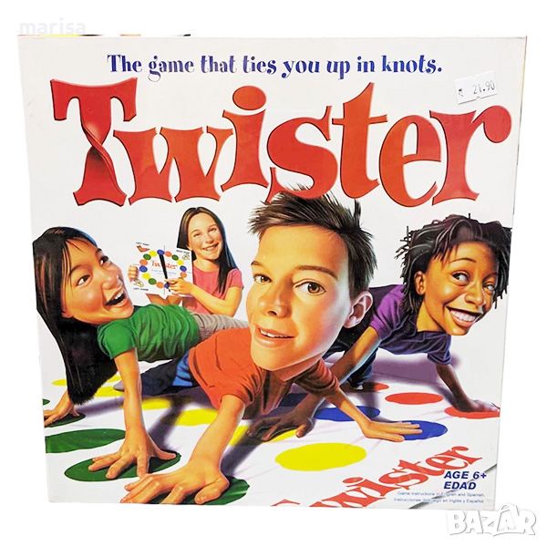 Забавна игра Туистър Twister – Детска парти игра Код: 7386, снимка 1