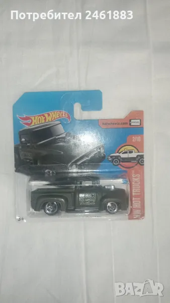 Hot Wheels '56 Ford Truck метална количка. Нов, снимка 1