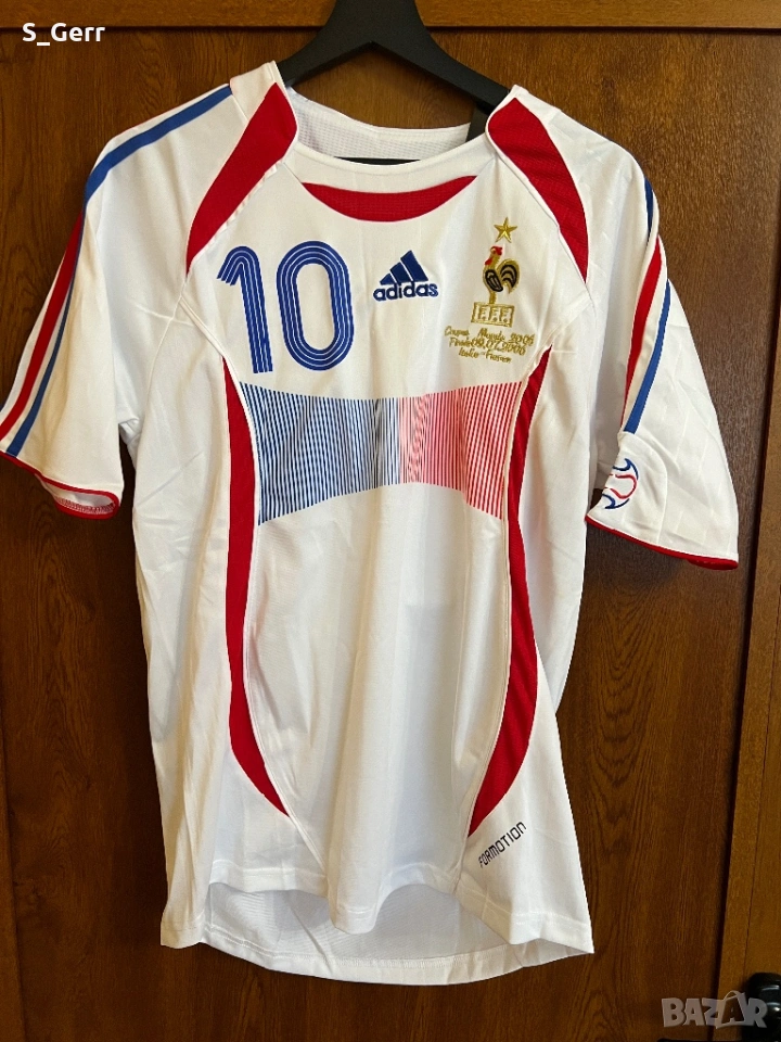 Ретро тениска Франция Зидан France Zidane 10, снимка 1