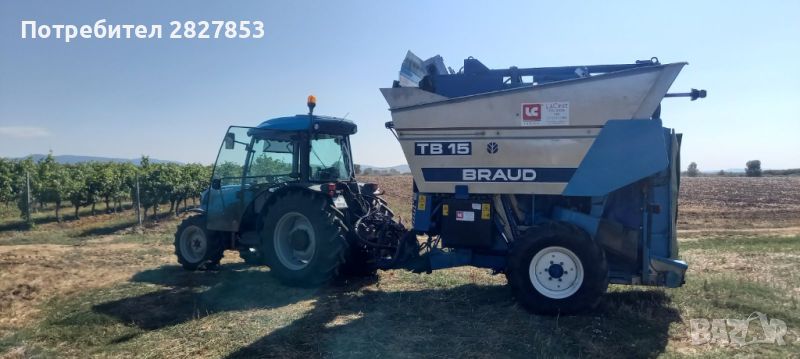 Гроздокомбайн New Holland Braud TB 15, снимка 1