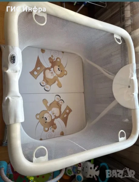 Италианска бебешка кошара CAM – здрава, сигурна, до 15 кг, снимка 1