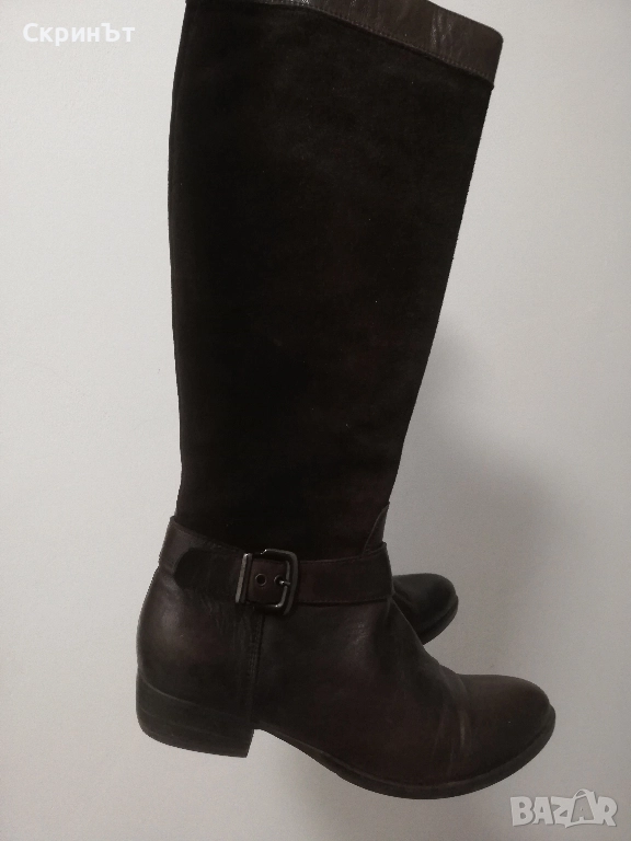 Ботуши N38 естествена кожа, Отлично състояние! , снимка 1