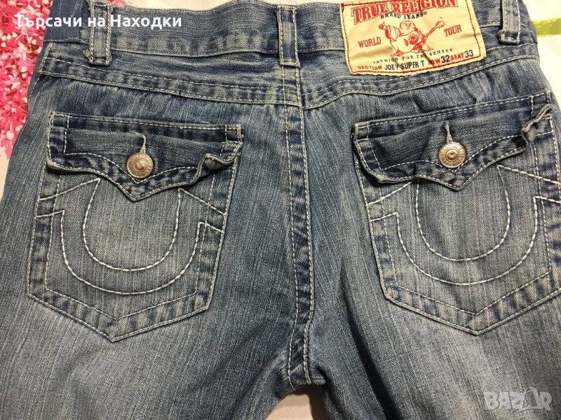 Мъжки дънки True Religion Joey Super T 32x33  Light blue Denim, снимка 1