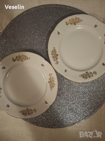 Комплект от 2 броя чинии , снимка 1
