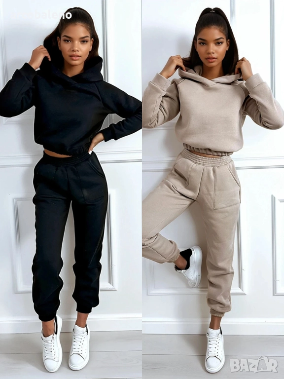 Дамски зимен комплект от две части анцуг Mercury, 2цвята , снимка 1