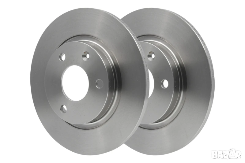 Диск спирачен преден дeсен/ляв за CITROEN AX 1.3/1.4 04.87-12.92г.№ C1211P, снимка 1