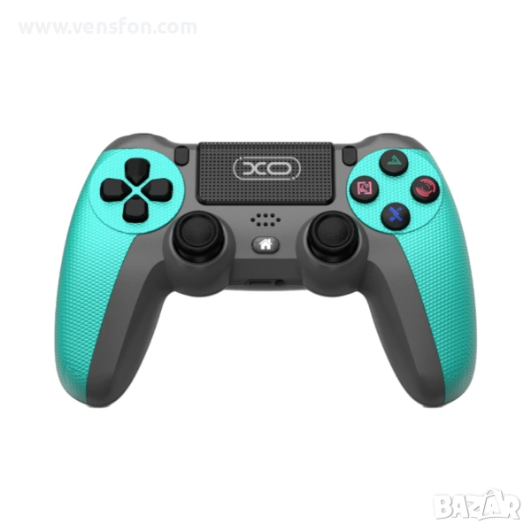 XO DESIGN GP6 Джойстик за Playstation 4 безжичен /зелен/, снимка 1