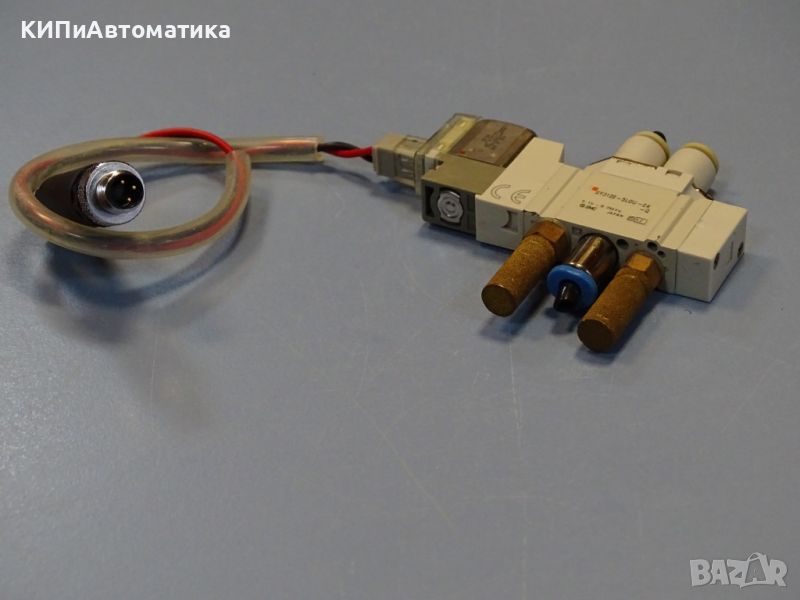 пневматичен разпределител SMC SY3120-5LOU-C4-Q solenoid valve 24VDC, снимка 1